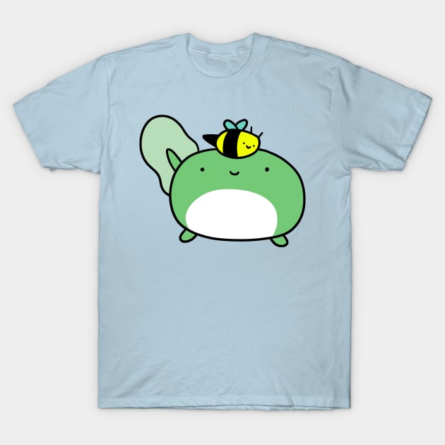 Tadpole and Bee T-Shirt by saradaboru